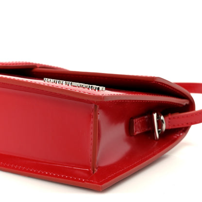 Jacquemus Glazed Calfskin Le Bambino Long Red 10 of 10