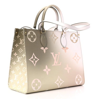 Louis Vuitton Monogram Giant Spring In The City OnTheGo MM Sunset Kaki 3 of 8