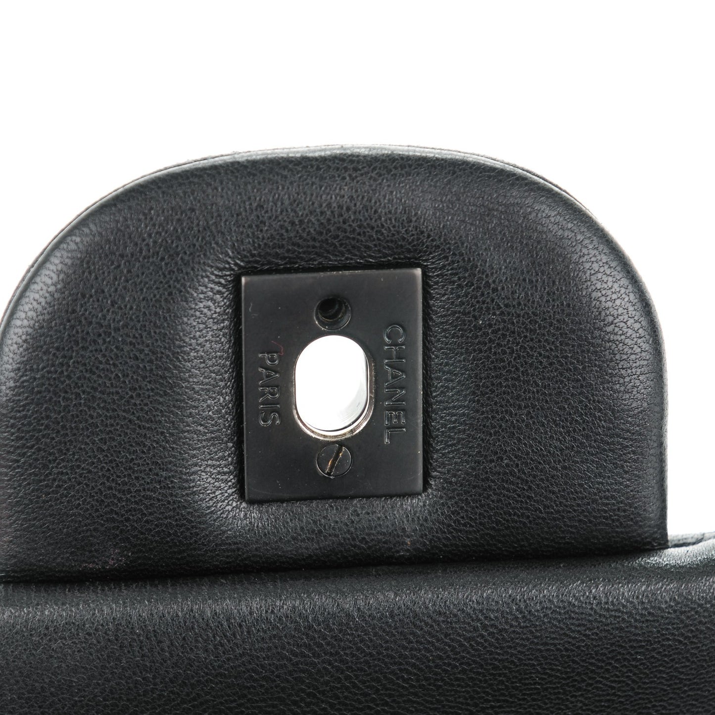 Lambskin Quilted Jumbo Double Flap So Black