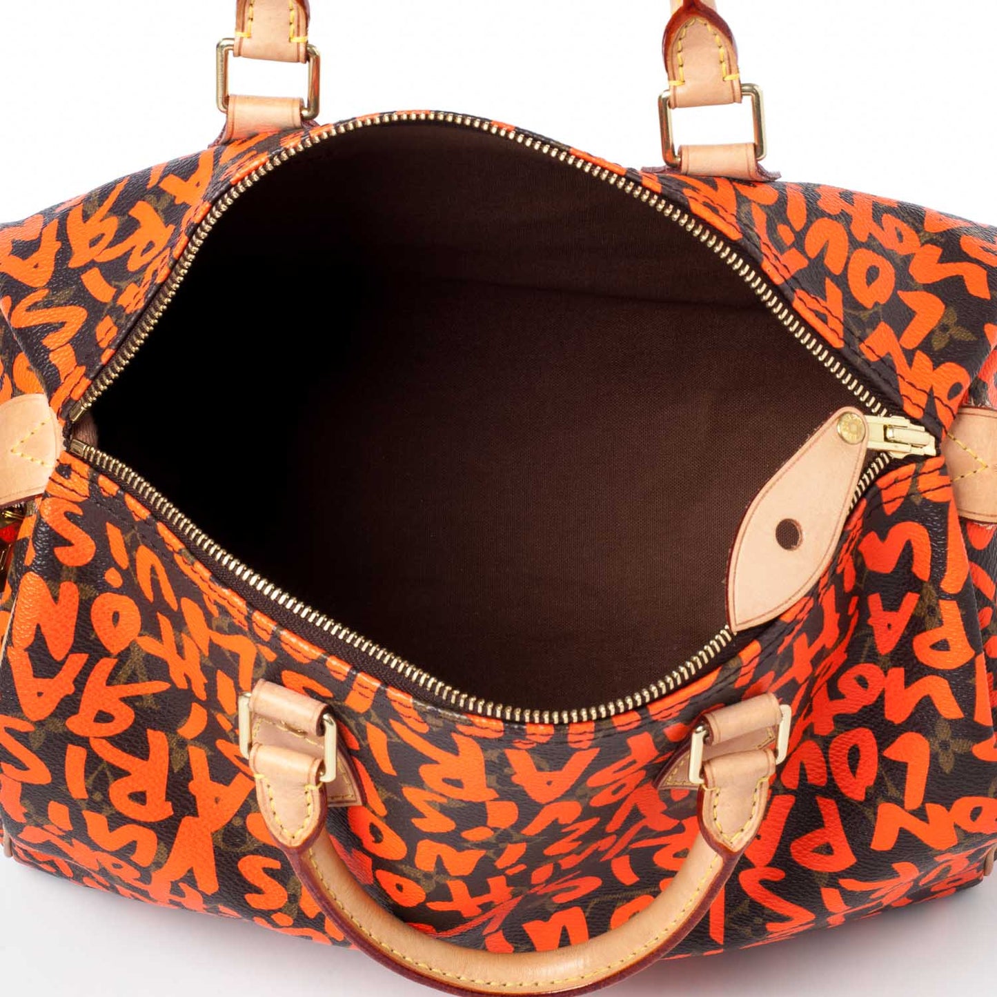 Monogram Graffiti Speedy 30 Orange