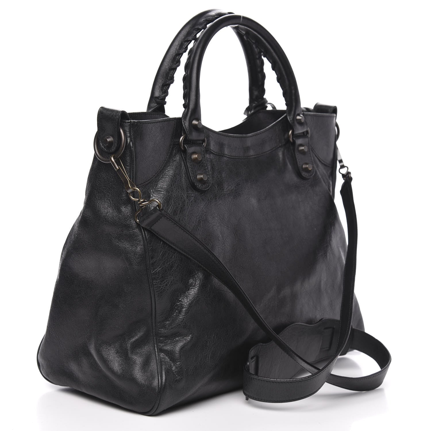 Balenciaga Agneau Classic Hardware Velo Black 3 of 11