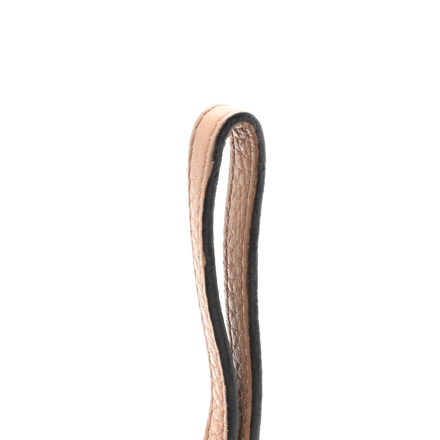 Pebbled Calfskin Soho Wristlet Camelia