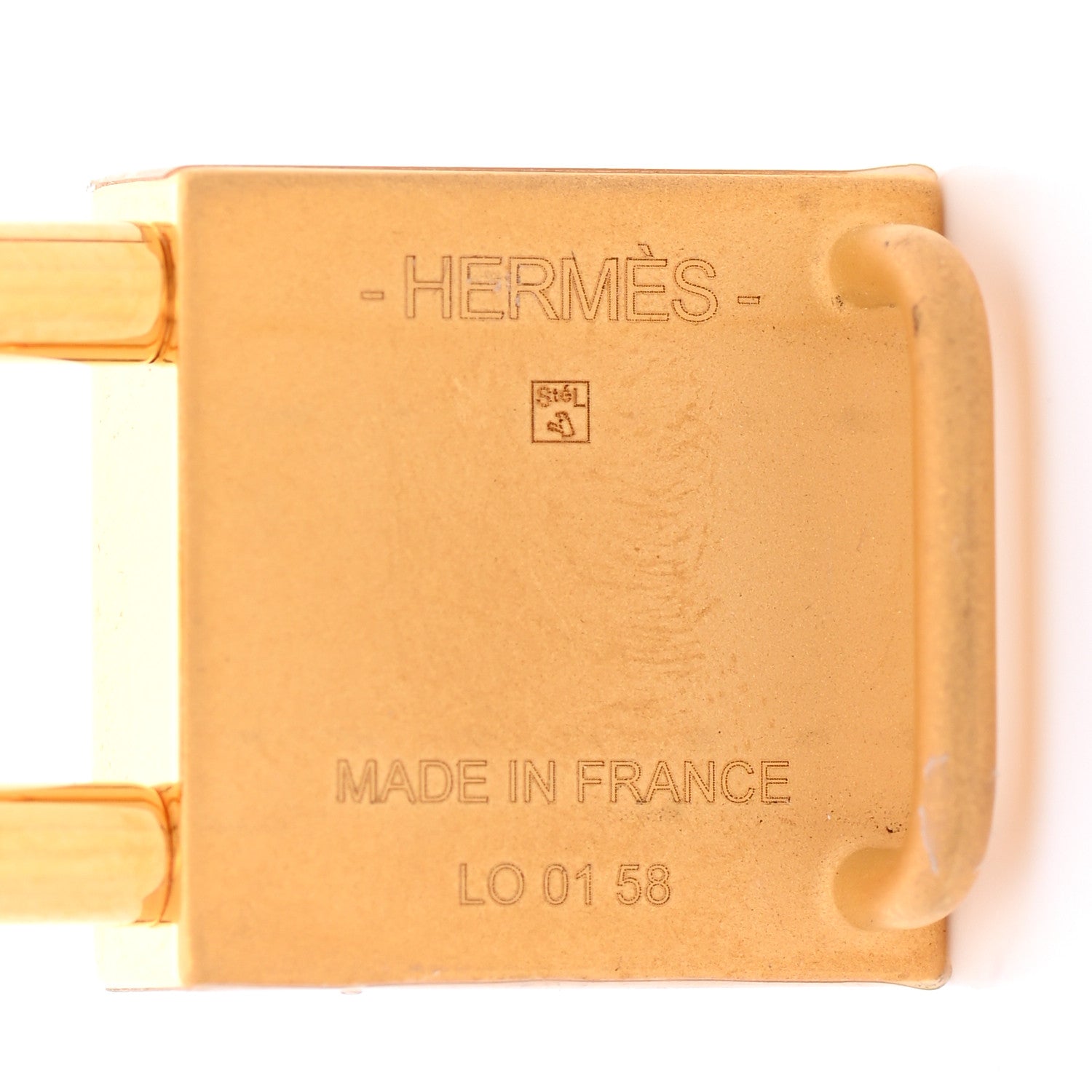 Hermes Romance 13mm Belt Buckle Gold 3 of 3