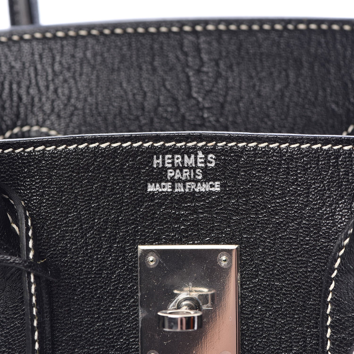 Hermes Chevre de Coromandel Birkin 35 Black 22 of 37