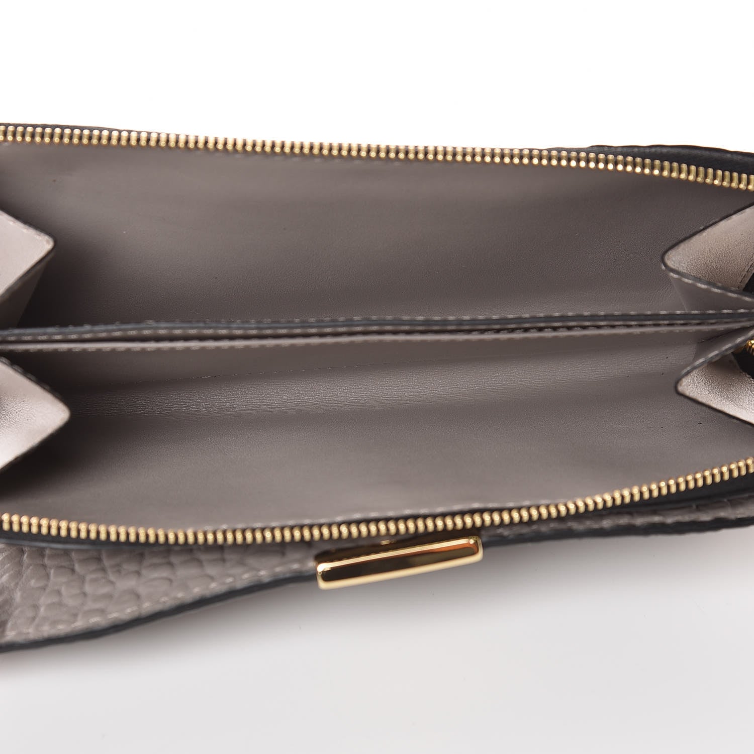Burberry Heritage Grain Alvington Continental Wallet Pale Grey 7 of 10
