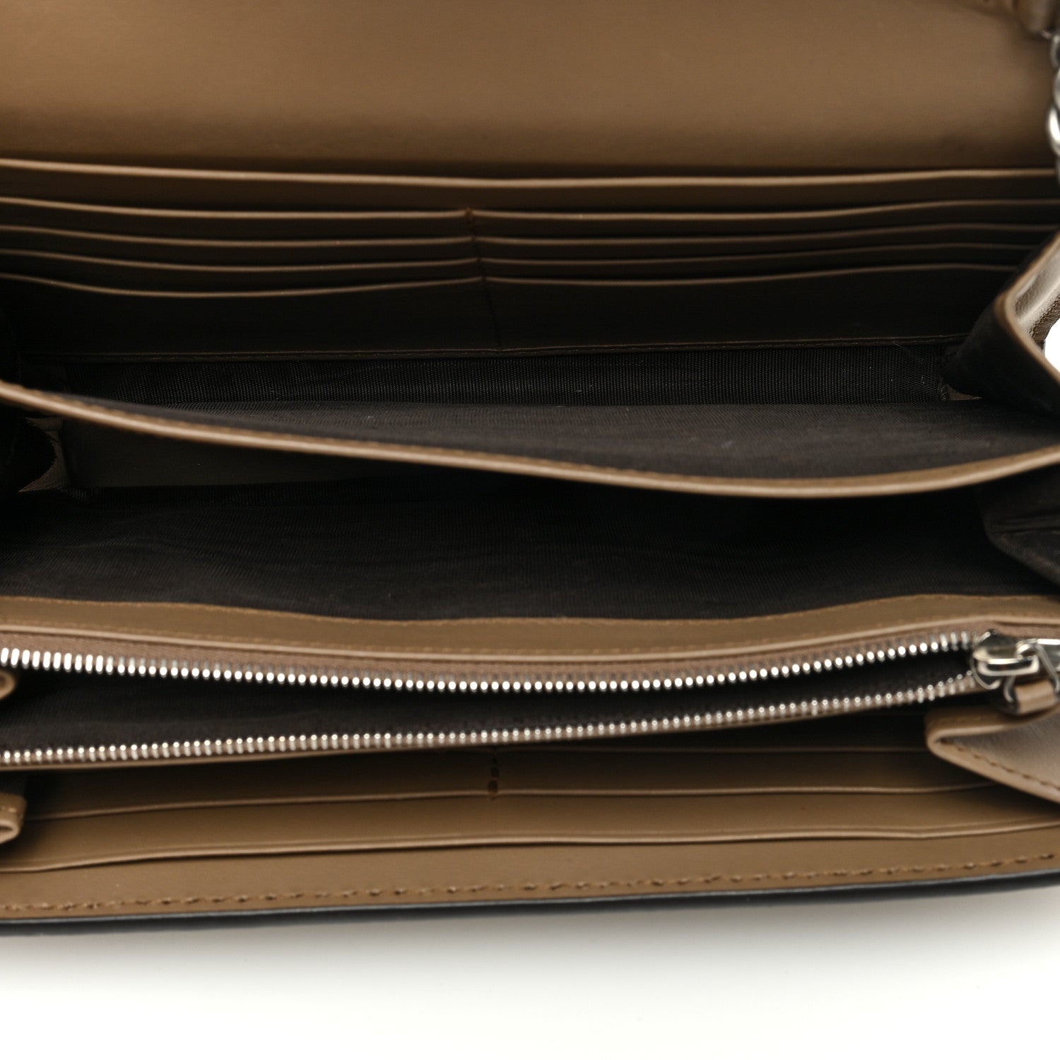 Gucci GG Supreme Monogram Mini Dionysus Chain Wallet Beige Taupe 5 of 9