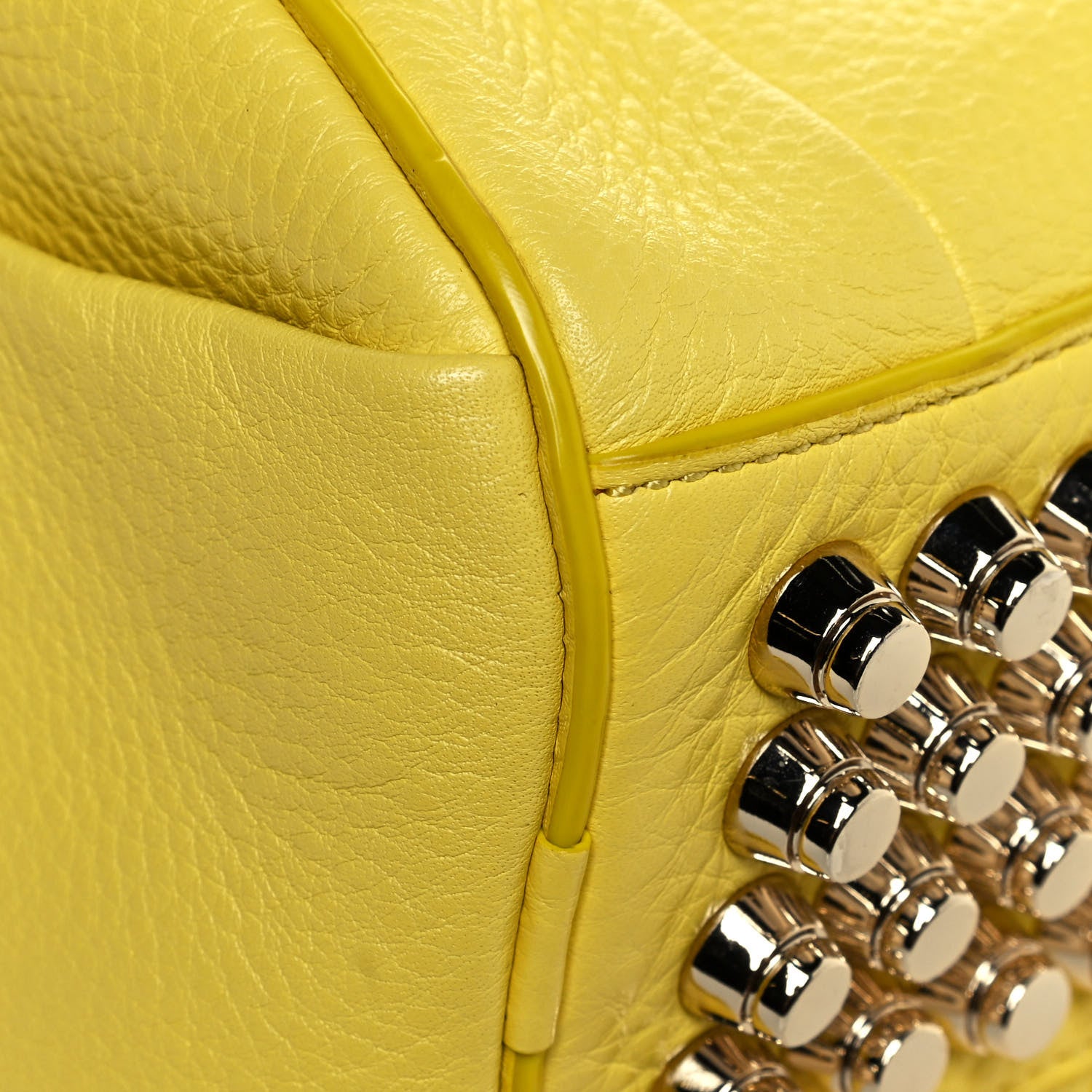 Alexander Wang Pebbled Lambskin Rockie Yellow Gold Hardware 10 of 11