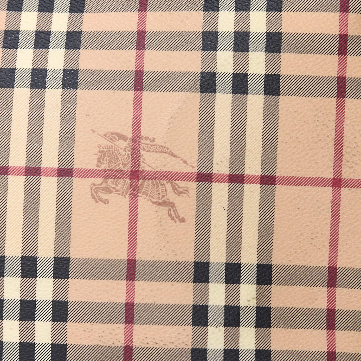 Burberry Haymarket Check Duffle Bag Black 11 of 12