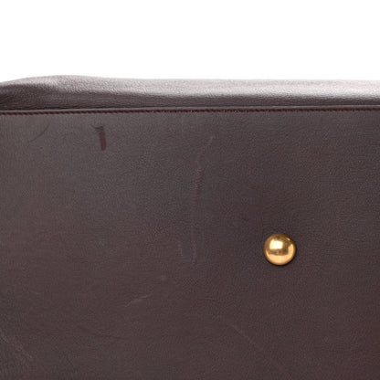 Saint Laurent Calfskin Medium Classic Y Cabas Bordeaux 11 of 11