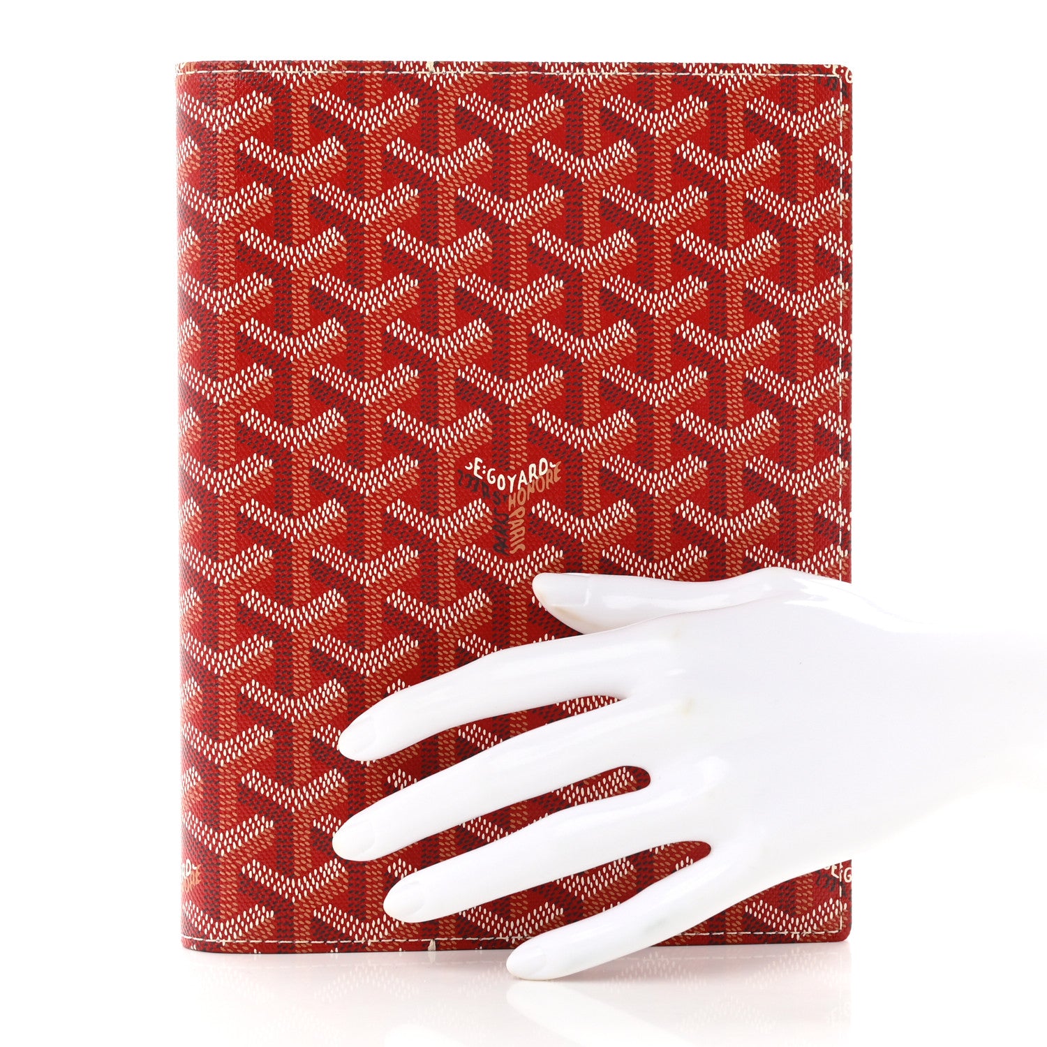 Goyard 赤いパターン A4ノート Goyard 赤いパターン A4ノート