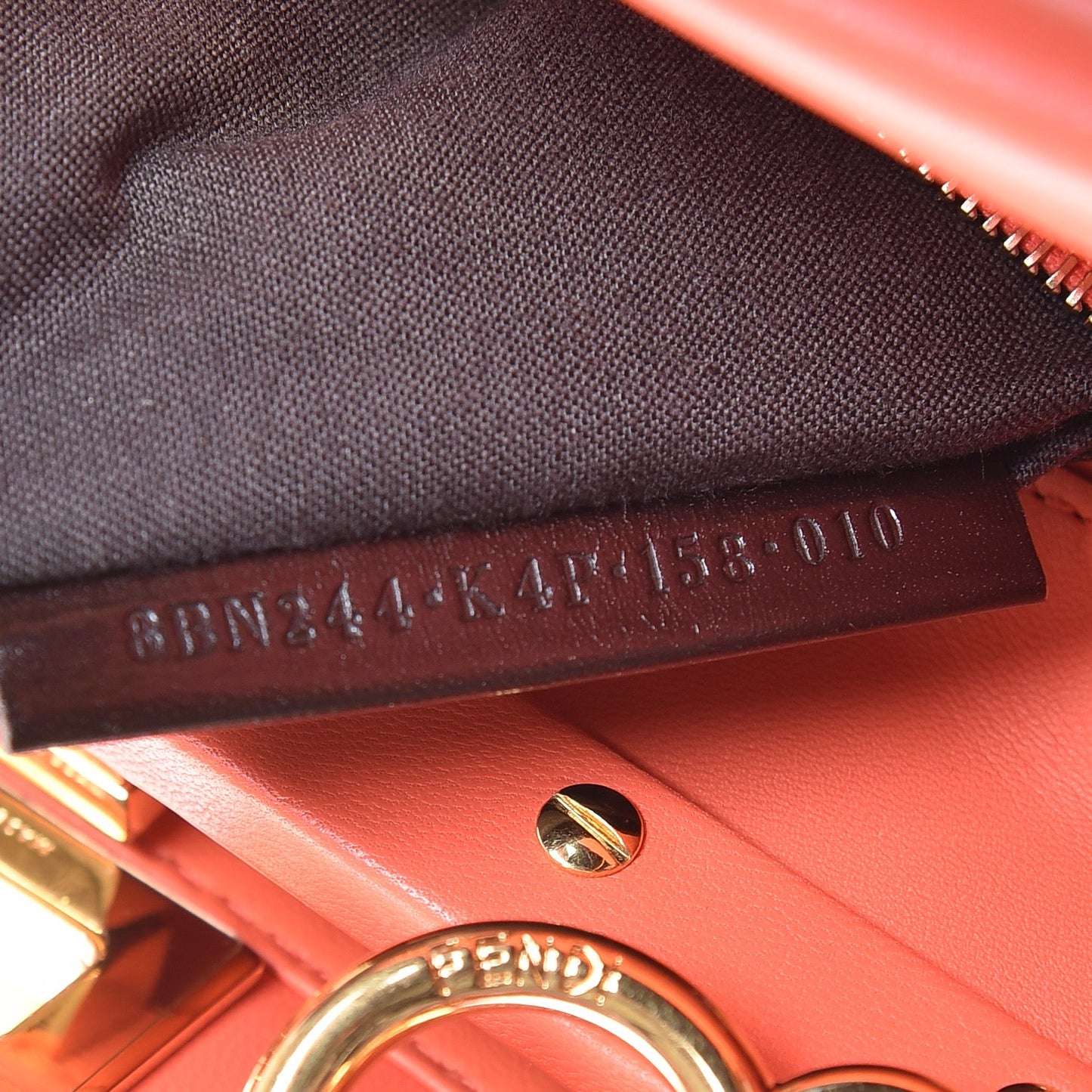 Nappa Mini Peekaboo Iconic Satchel Azalea