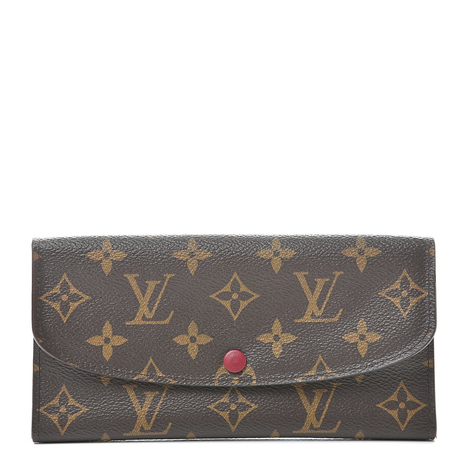 Louis Vuitton Monogram Emilie Wallet Fuchsia 1 of 11