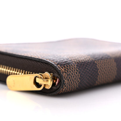 Louis Vuitton Damier Ebene Zippy Coin Purse Rose Ballerine 7 of 10