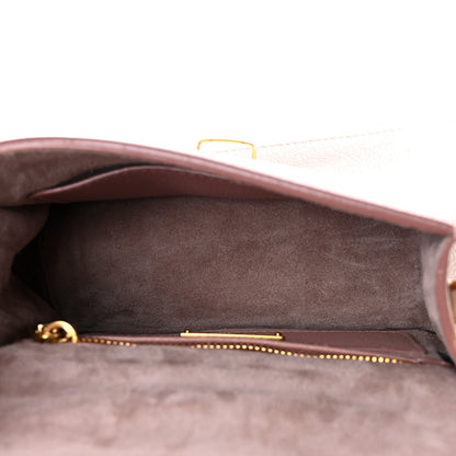 Miu Miu Goatskin Madras Mini Top Handle Bag Orchidea Gemma 5 of 18