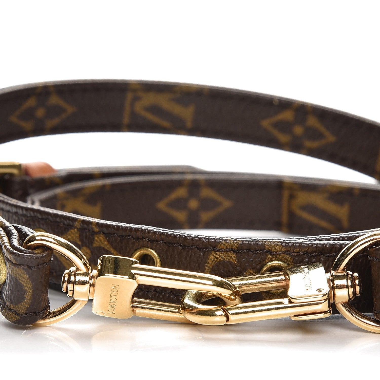 Louis Vuitton Monogram 16mm Adjustable Shoulder Strap 3 of 4