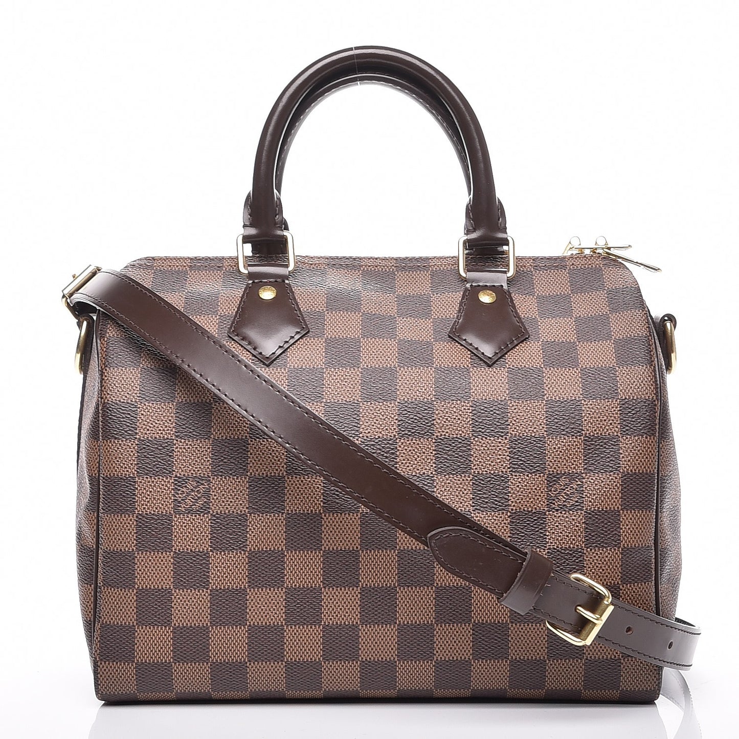 Damier Ebene Speedy Bandouliere 25