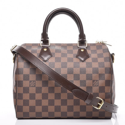 Louis Vuitton Damier Ebene Speedy Bandouliere 25 1 of 8