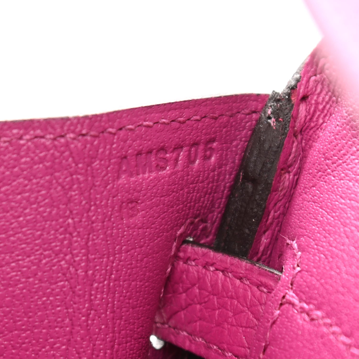 Hermes Togo Birkin 25 Rose Pourpre 7 of 11