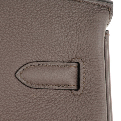 Hermes Togo Birkin 40 Etain 6 of 26