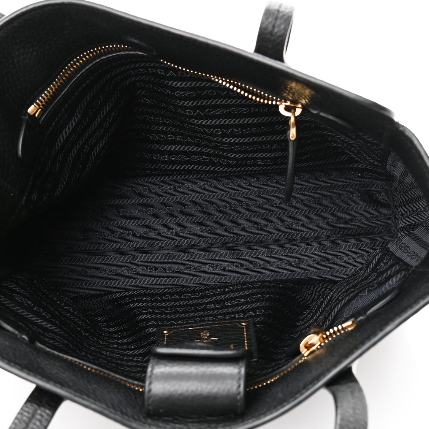 Vitello Phenix Tote Black