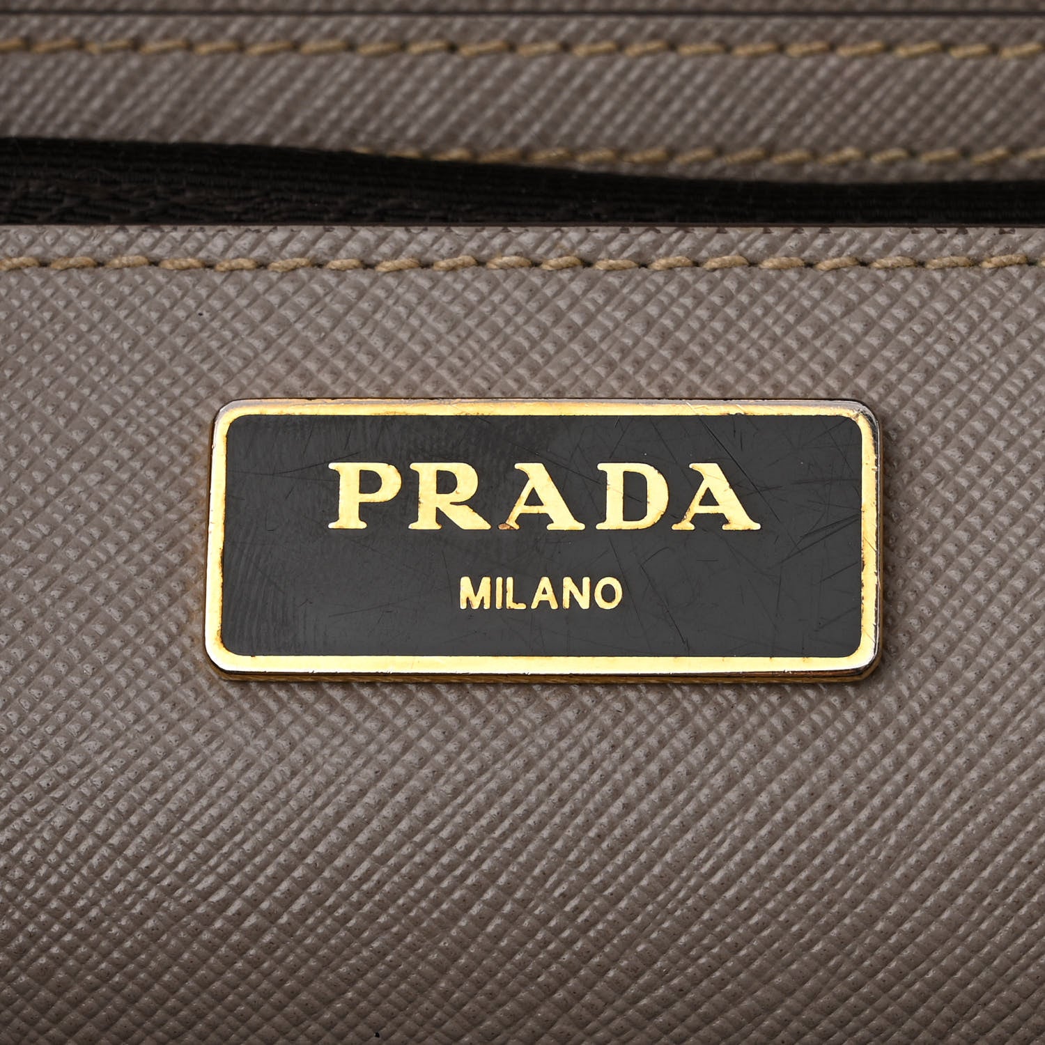 Prada Saffiano Large Galleria Double Zip Tote Argilla 6 of 26