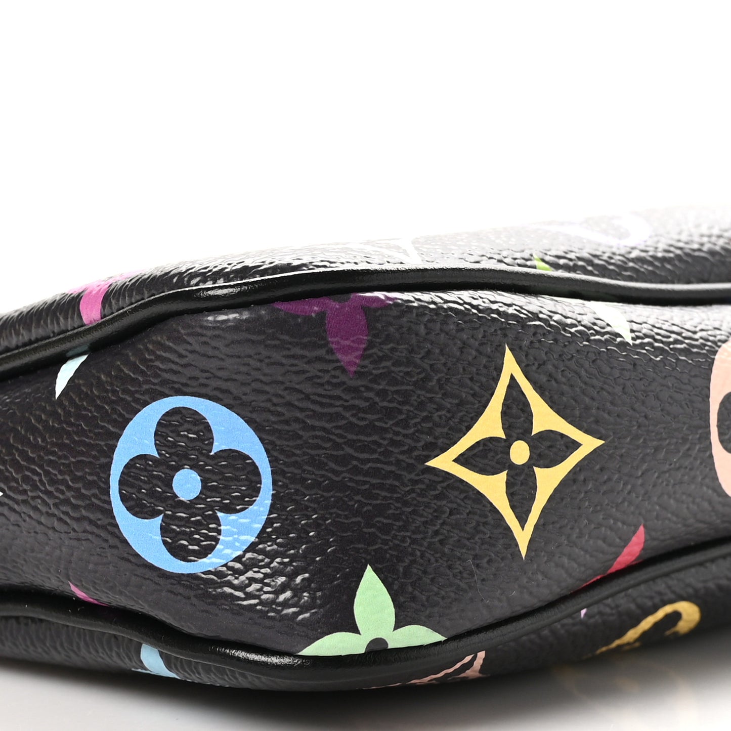 LV X TM Monogram Multicolor Pochette Accessories Black