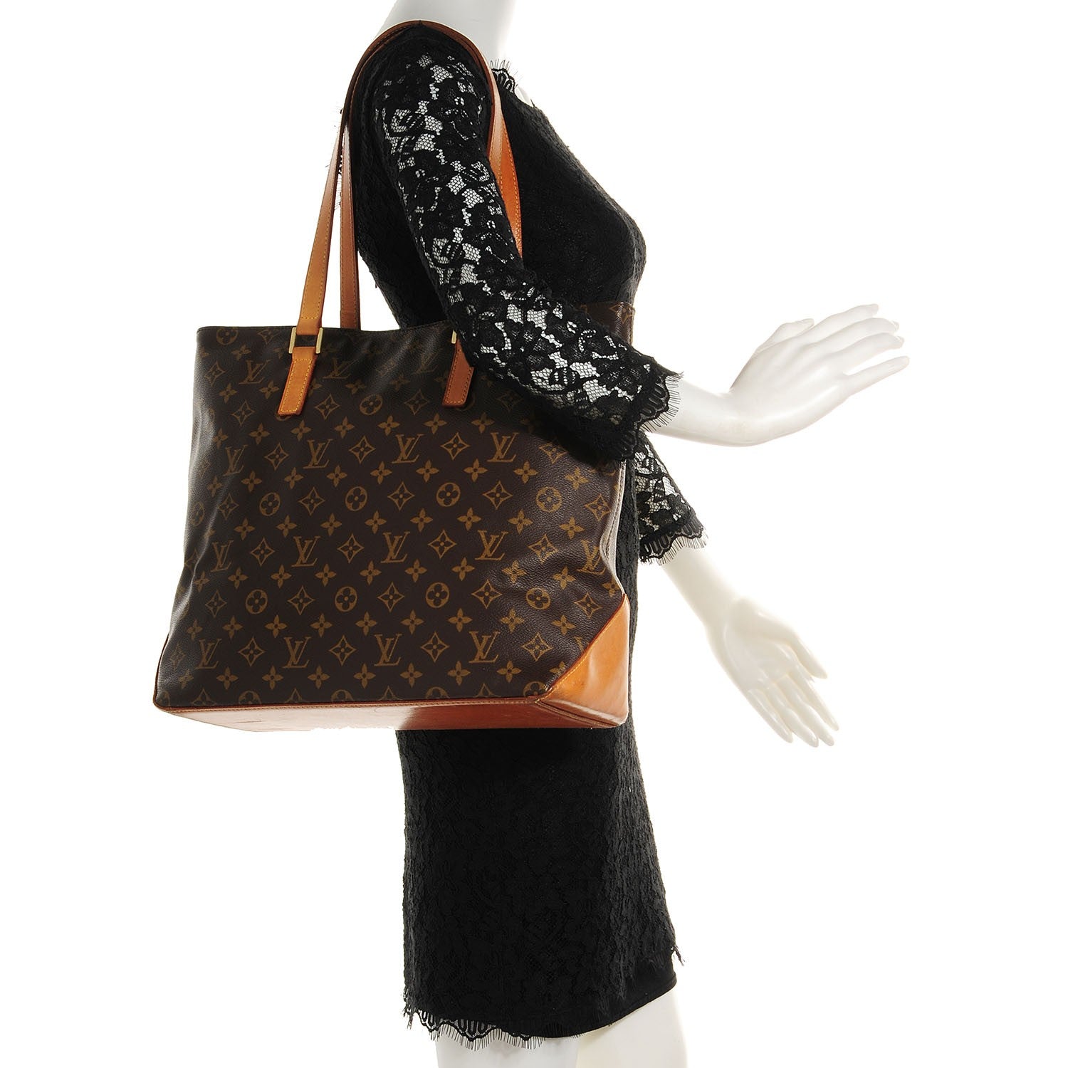 Louis Vuitton Monogram Cabas Mezzo 2 of 7