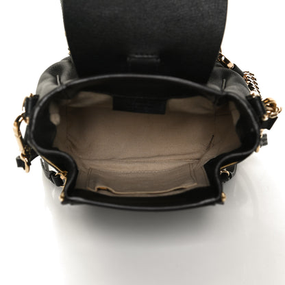Chloe Suede Calfskin Mini Faye Backpack Black 4 of 11