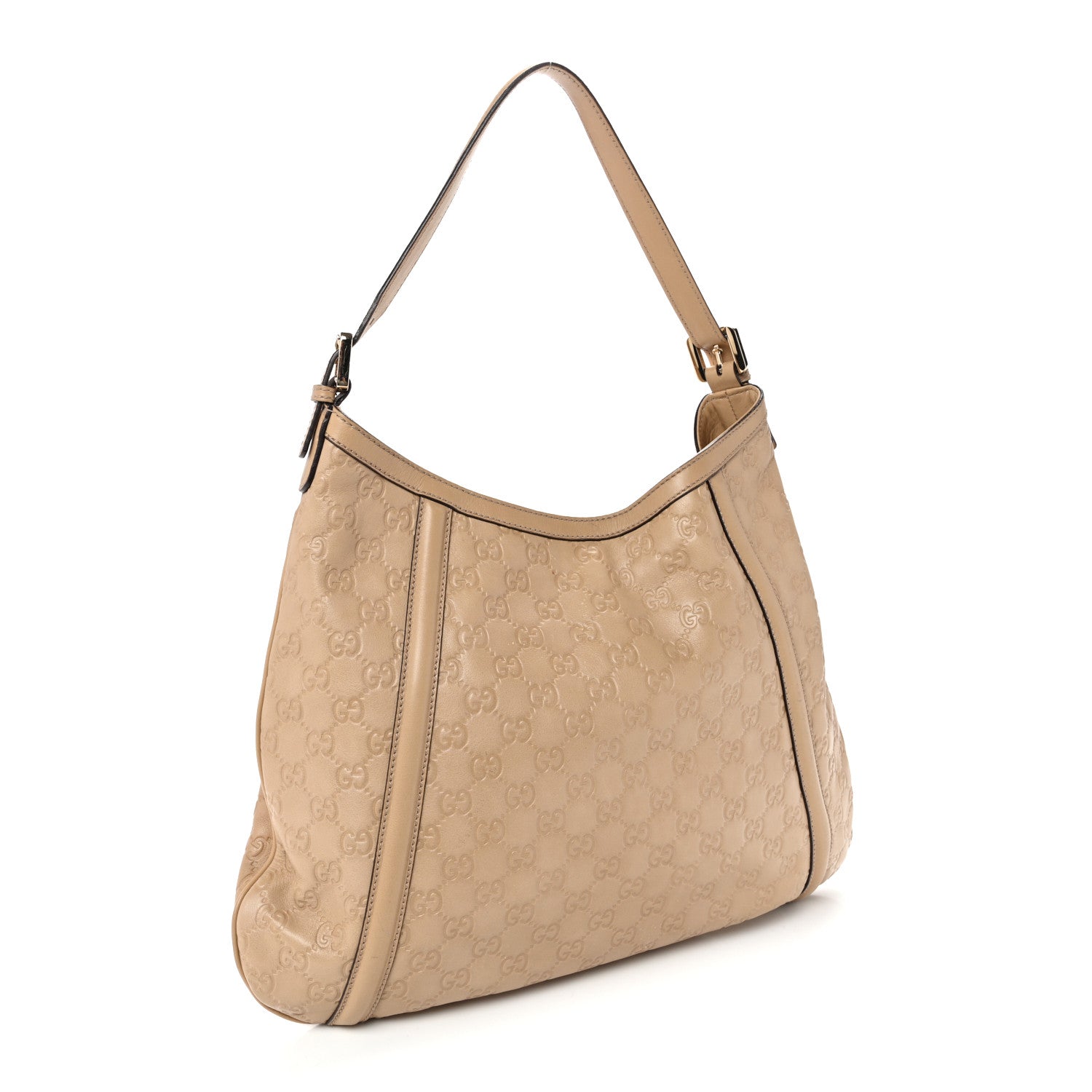 Gucci Guccissima Medium Britt Tote Beige 3 of 11