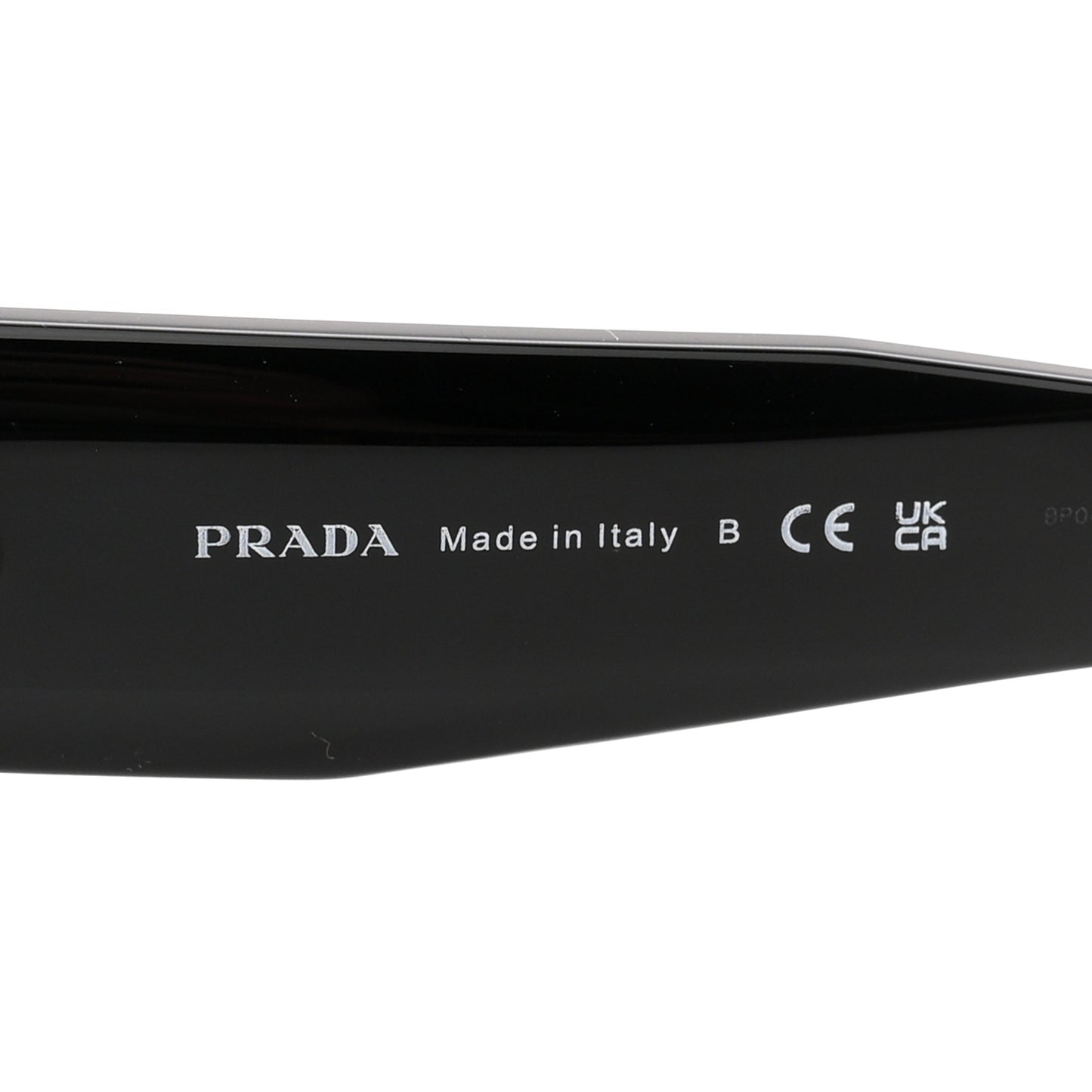 Acetate Symbole Sunglasses SPR 06Y Black
