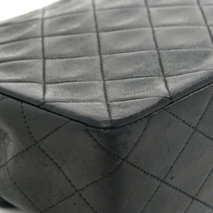 Chanel Lambskin Quilted Mini Square Flap Bag Black 13 of 16