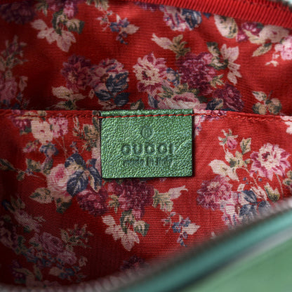 Gucci Laminated Nappa Trapuntata Small Zumi Shoulder Bag Jasmine Green 8 of 10