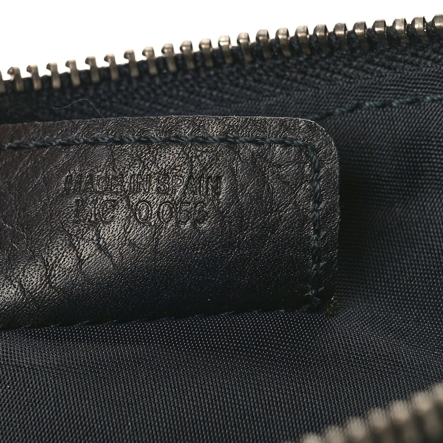 Monogram Mini Saddle Pochette Black
