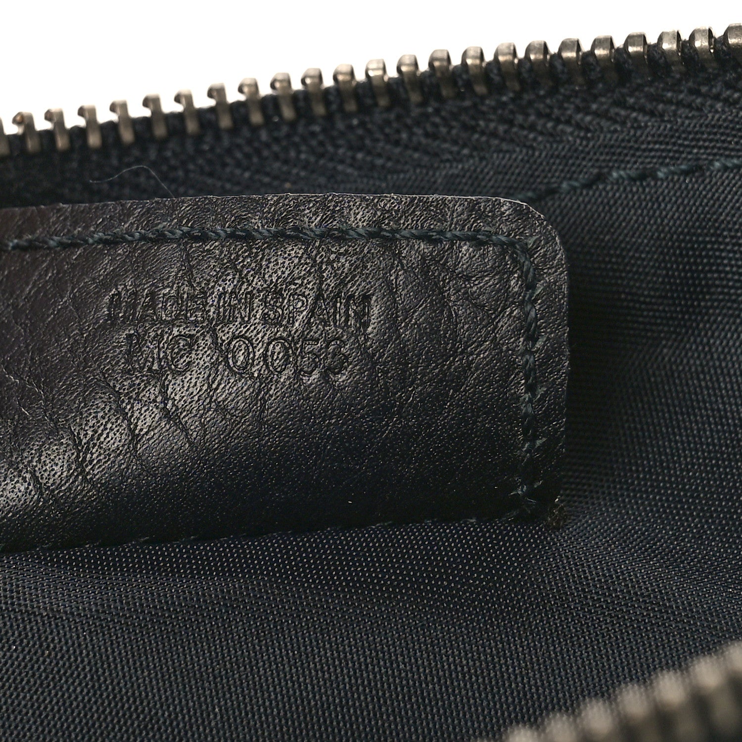 Christian Dior Monogram Mini Saddle Pochette Black 7 of 9