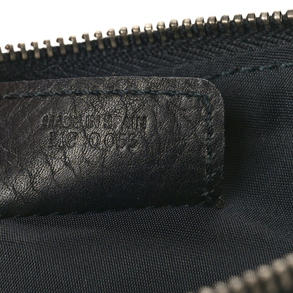Christian Dior Monogram Mini Saddle Pochette Black 7 of 9