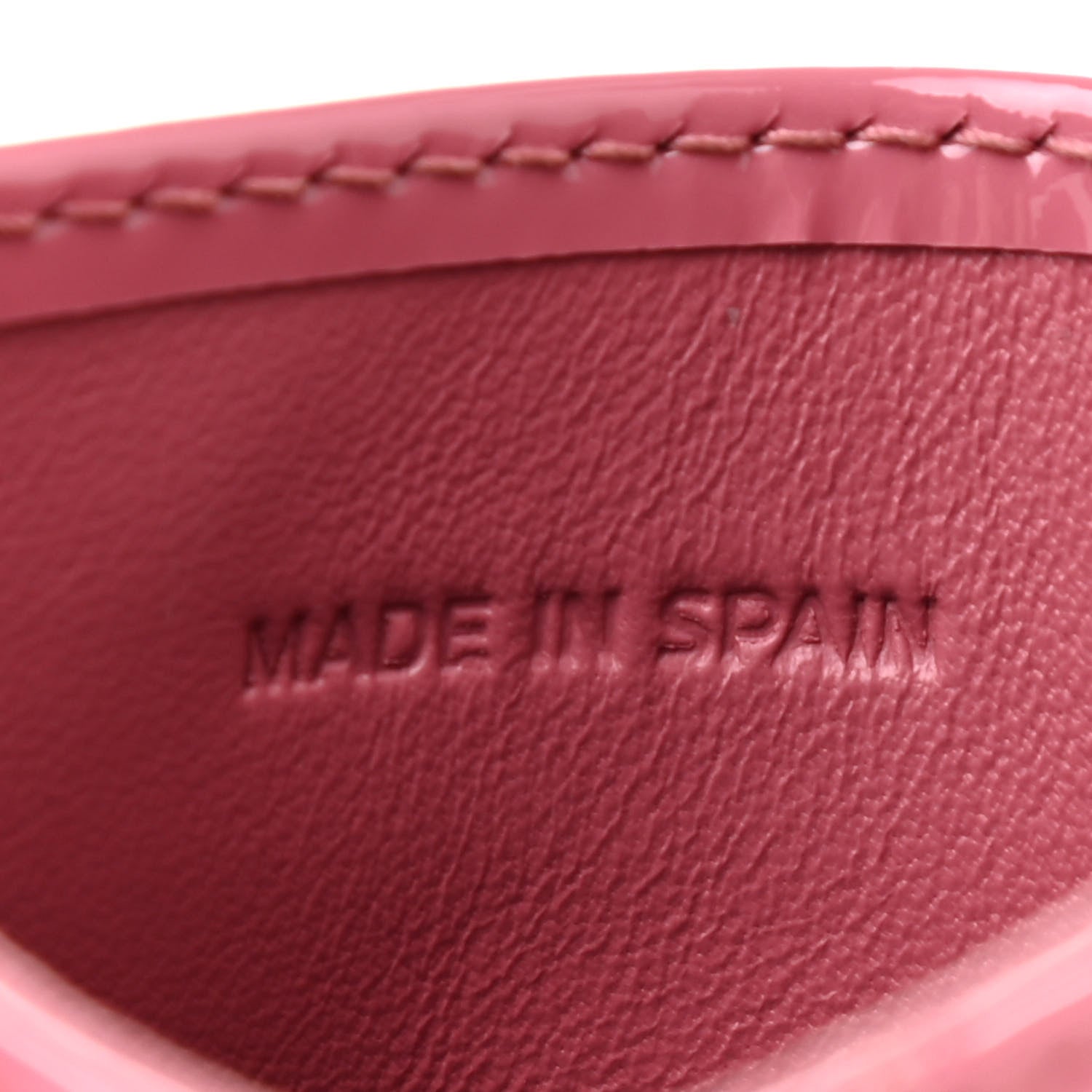 Christian Dior Patent Cannage Lady Dior Card Holder Pink 7 of 8