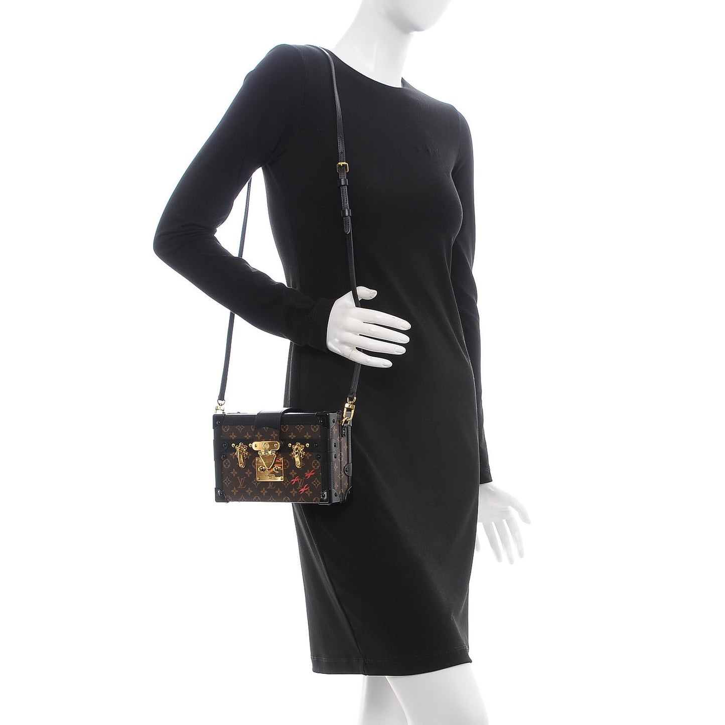 Monogram Petite Malle Black