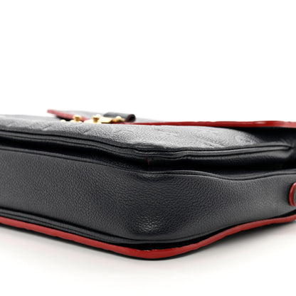Louis Vuitton Empreinte Pochette Metis Marine Rouge 9 of 11