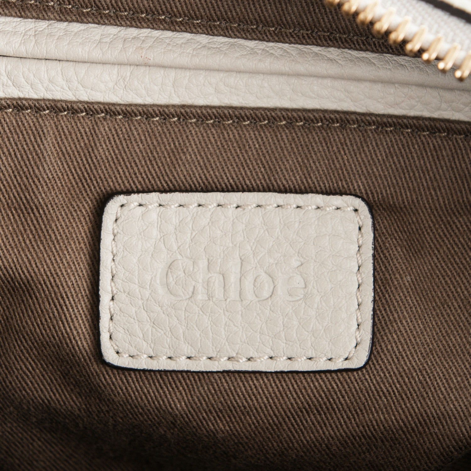 Chloe Calfskin Large Marcie Satchel Dove 8 of 10