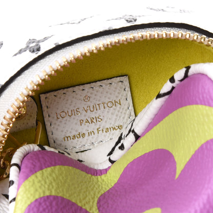 Louis Vuitton Monogram Giant Cube Coin Purse Pink 7 of 10