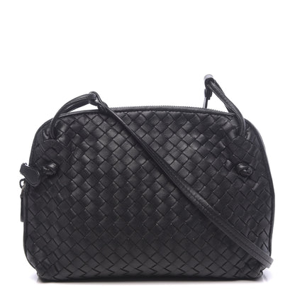 Bottega Veneta Nappa Intrecciato Nodini Bag Black 1 of 9