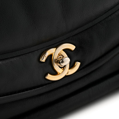 Chanel Lambskin Medium Simply Flap Black 14 of 15
