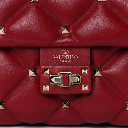 Valentino Garavani Nappa Medium Candystud Top Handle Bag Rosso Valentino 10 of 14