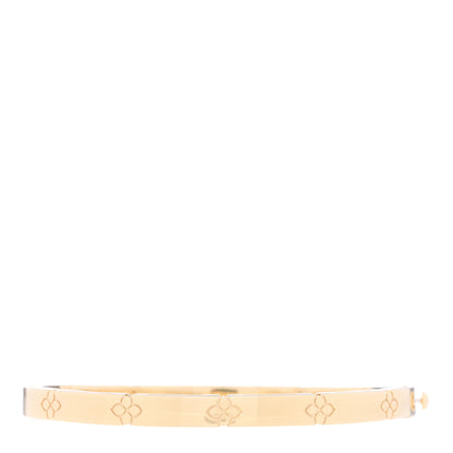 Roberto Coin 18K Yellow Gold Narrow Love in Verona Bangle Bracelet 1 of 4