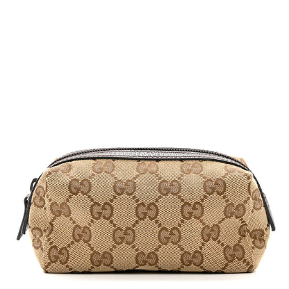 Gucci Monogram Small Cosmetic Case Dark Brown 1 of 7