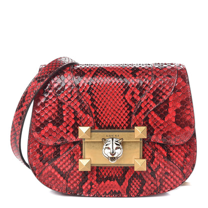 Gucci Elaphe Radiata Small Osiride Shoulder Bag Hibiscus Red 1 of 10