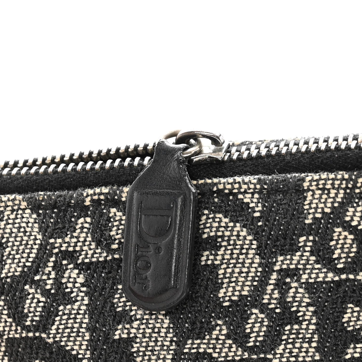 Christian Dior Monogram Mini Saddle Pochette Black 15 of 15