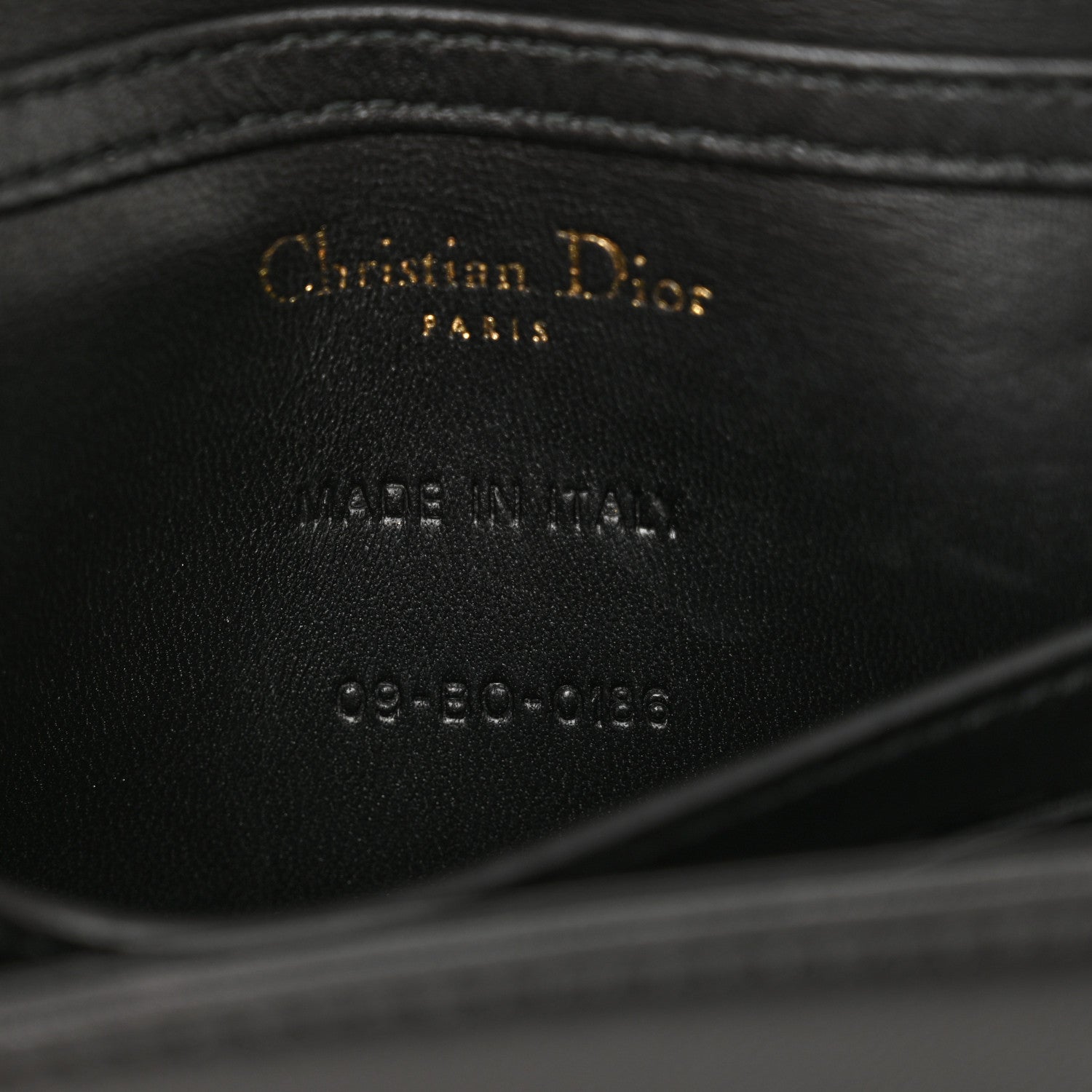 Christian Dior Lambskin Baby Diorama Flap Bag Black 7 of 11