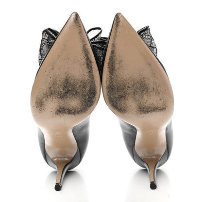 Valentino Garavani Nappa Lace Bow Pumps 39.5 black 5 of 11