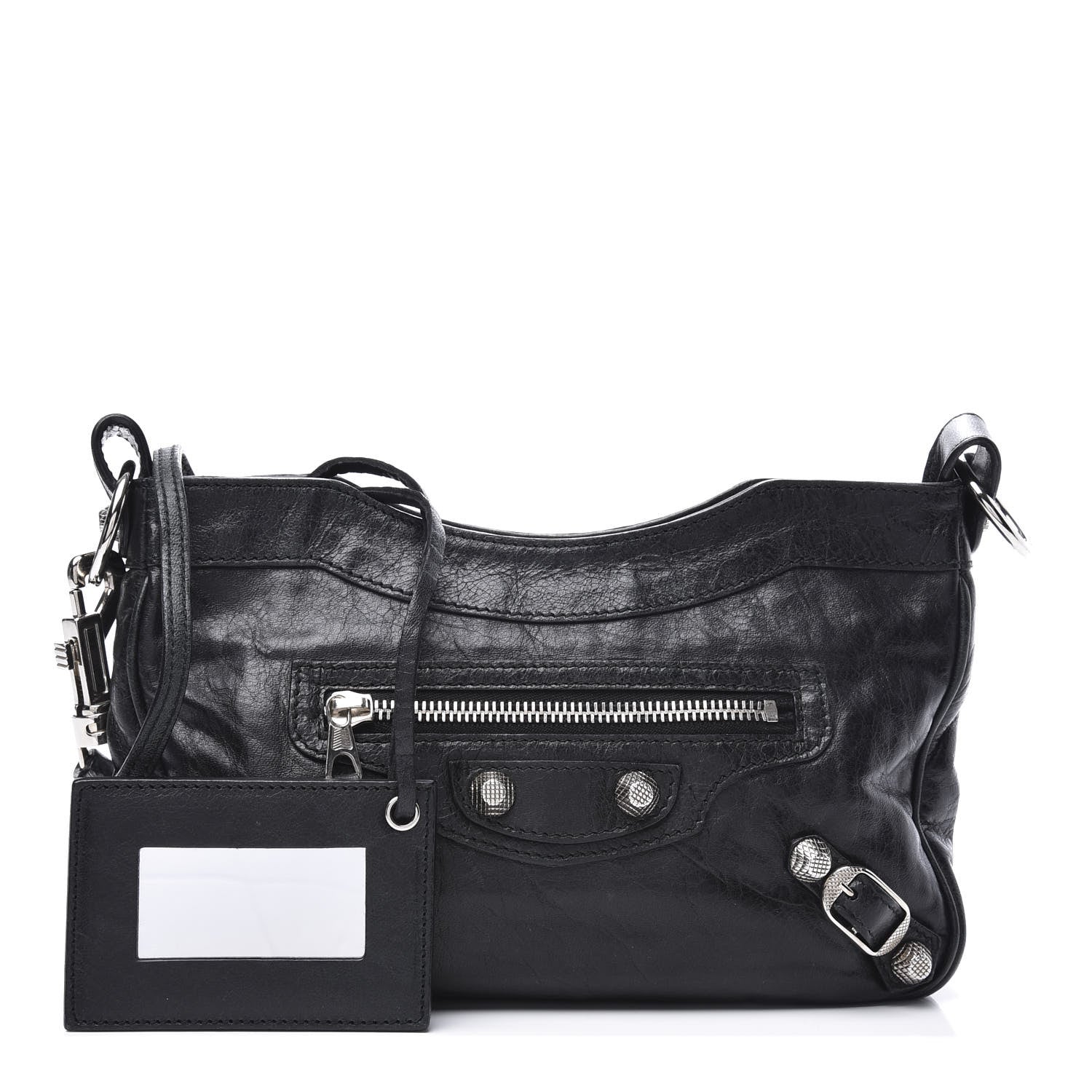 Balenciaga Agneau Giant 12 Silver Hardware Hip Black 1 of 11